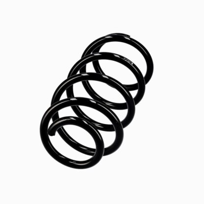Fitting PositionFront AxleSpring DesignCoil spring with constant wire diameterSuspensionfor vehicles without sports suspensionSuspensionfor vehicles without heavy duty suspensionCheck OE numberColour coding see PDFreplacement in pairs recommendedWire Diameter [mm]16Length [mm]367Number of coils5.2