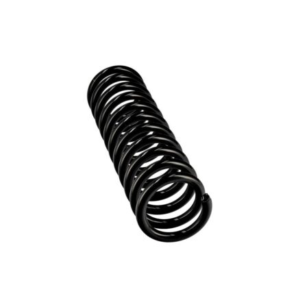 Fitting PositionFront AxleSpring DesignCoil spring with constant wire diameterCheck OE numberColour coding see PDFreplacement in pairs recommendedWire Diameter [mm]14.5Length [mm]387Number of coils11.2