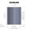 <li>Manufactured from Nitrile Butadiene Rubber (NBR) a synthetic rubber compound with excellent resistance to Fuel