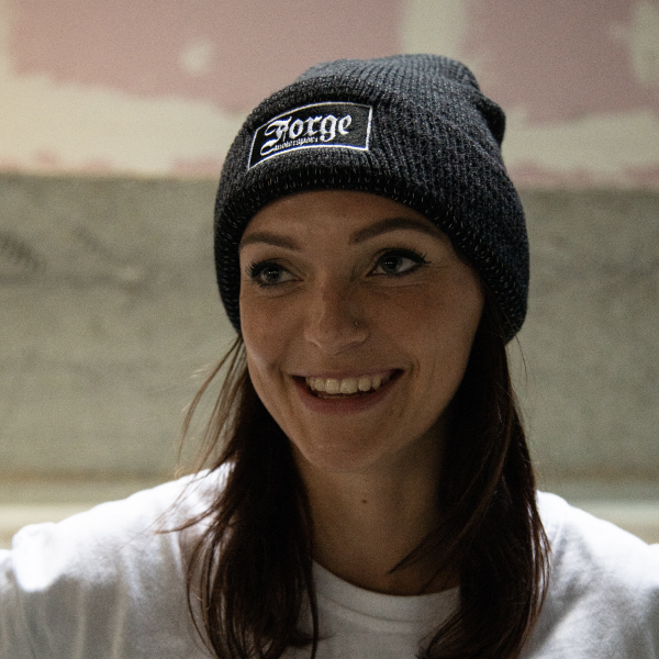<p>This beanie is everything you need from a hat. The double layer knit helps to keep your head warm and represent the Forge Nation! Wear it all day and stay safe at night with the reflective fibres