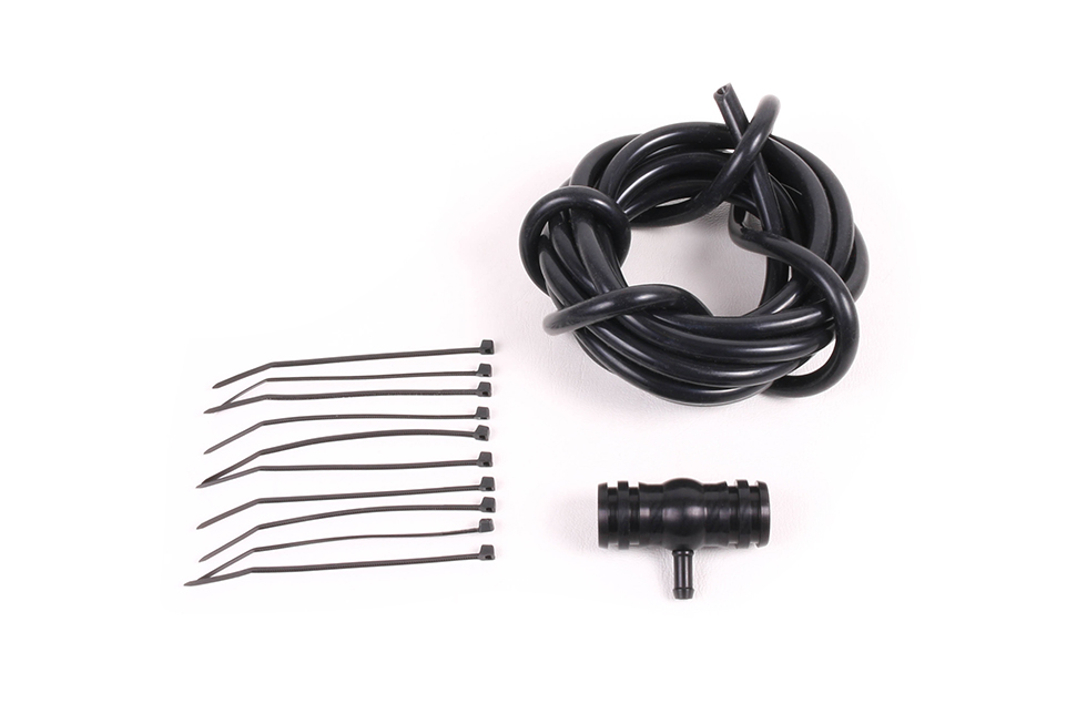 <p>This part allows easy fitment of a boost gauge
