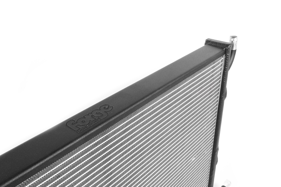<li>The PolarCooler retains the OEM charge cooler radiator but flows into a front mounted extra auxiliary radiator that is front mounted.</li>