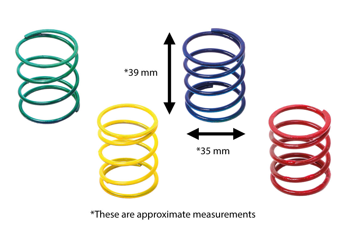 if the valve is failing to dump it may be necessary to install a weaker spring. Please note that fitting a stronger spring into a valve will not increase boost pressure