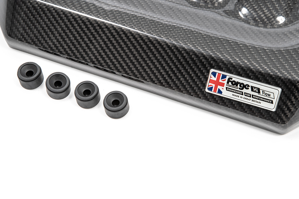 we took the OEM engine cover and improved it.&nbsp;Our cover fits on the original mounting locations