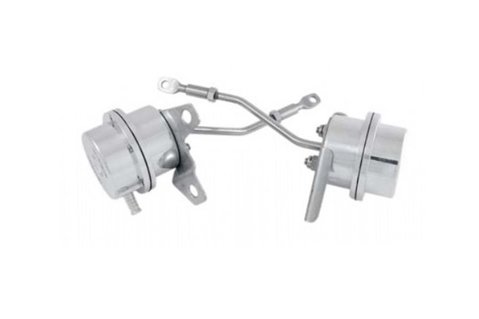 these Forge adjustable actuators are a two part assembly that will allow servicing and mainteinance. It also allows for rod adjustment to suit the customers individual application. Laser cut stainless steel brackets ensure OEM like fitment.</p>
