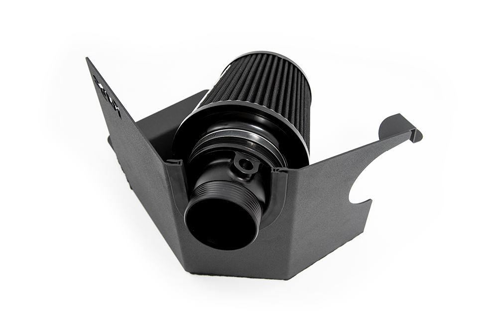 <p>The use of the velocity stack MAF&nbsp;sensor housing maximises as much smooth air flow as possible. Our skilled CAD engineers have simulated different MAF&nbsp;sensor housing models to create the best design for this kit. The illustrations below demonstrate the benefit of using velocity stack science and show the smoothed air flow into the MAF&nbsp;sensor housing and inlet tract from the air filter.</p>