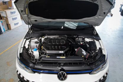 synthetic nanofiber filtration filter or a <a href="https://www.thepipercrossshop.co.uk/" target="_blank">Pipercross</a> foam filter. Both are manufactured for optimum size and fit to the available space giving superior flow and filtration with enhanced breathing for the 2.0 turbo charged engine. It also features a <strong>larger surface area than the stock filter</strong> and many competitors&rsquo; alternatives.</p>