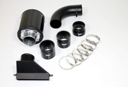 this kit maintains the intake of Cold air to ensure that performance gains achieved through using a free flowing filter are not lost by drawing in warmer air from the engine bay. A replacement filter for this kit can be found <a href="https://www.forgemotorsport.co.uk/Replacement_Carbon_Canister_Filter_for_14_Twin_Charged_Induction_Kit--product--945.html" target="_blank">here</a>.<br />