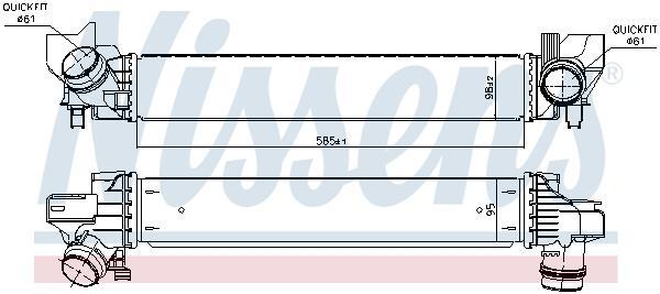 <p>Our core offers a <strong>123% increase in frontal area </strong>over stock (BMW Part no&nbsp;<strong>17517617597</strong>). As the originators of the stepped core design way back in 2006