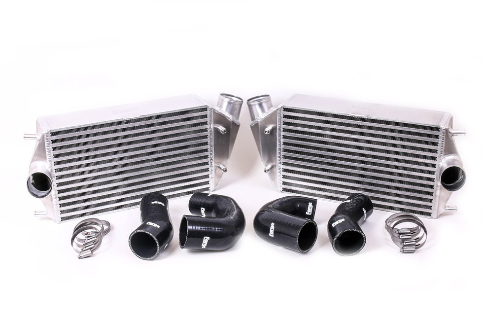and a redesign of the intercooler end tanks. Then with the charge air sorted