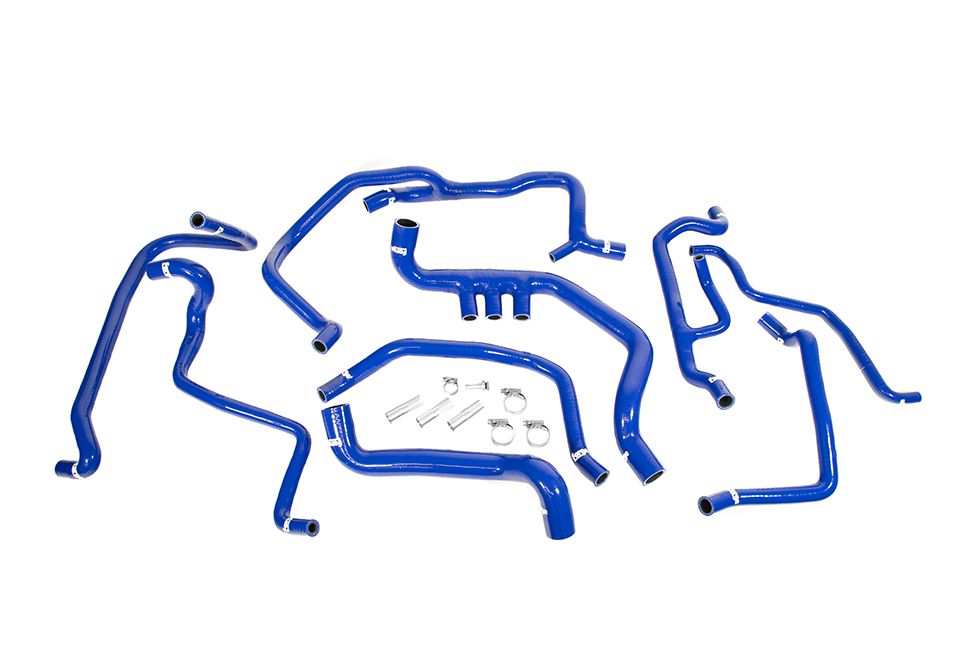 including the discreet looking black finish for those looking to create a real &lsquo;factory with attitude&rsquo; engine bay. Or red and blue for those that aren&rsquo;t&hellip; Each kit has been designed and developed here in the UK. These hoses not only make a great insurance policy on a standard car