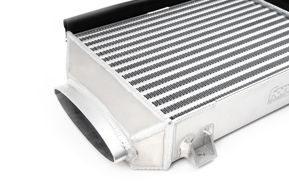 one an air to air Intercooler and the other an air to water Chargecooler system. The air to air development achieved significantly improved temperature reductions in comparison