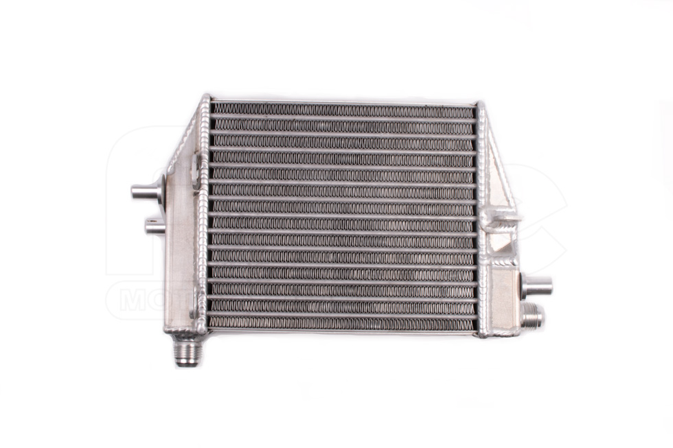 <p>The oil filter housing on modern Fiat engines does not allow for the previously common take off plates to fit under the filter and divert oil into an oil cooler mounted elsewhere on the vehicle. Instead they now use an oil to water cooling &lsquo;block&rsquo; bolted to the front of the engine