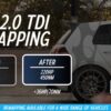 more power and torque is produced throughout the rev range improving drivability and offering a broader power band to exploit the full potential of the VAG power unit.</p>
