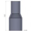 <li>Large diameter: 38mm (1 1/2").</li>