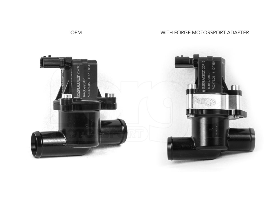 <p>It has been designed to work with the original electrically controlled solenoid (Electronic Valve Part No. 144839204R) and utilises high quality O-rings for a perfect seal. Your car is equipped from the factory with a recirculating style turbocharger valve which allows the charge air to be routed around the turbocharger from the boost side back to the intake side. The downside to this style of system is it recirculates the hot air back into the intake side of the turbo