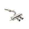 <p>This version includes a centre silencer to ensure no loss of comfort whilst still giving the tune of a true sports exhaust.</p>