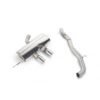 <p>Scorpion Exhausts excellent cat back exhaust system for the VW Mk6 Golf R. Constructed with 76mm aircraft quality stainless steel. This version omits the centre silencer to enhance the tone and aid performance.</p>