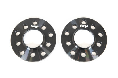 <p>These CNC machined precision alloy wheel spacers are 16mm thick with a 66.5mm bore and dual 5 stud bolt pattern for both 100 and 112mm PCD fitments. The spacers are anodised black to inhibit corrosion and "bonding" to the wheel or hub and are machined with an alloy spigot to allow centering on the hub. (often called "hubcentric" spacers) The spacers are suitable for most vehicles produced by Volkswagen Group. A 16mm spacer will give an overall track increase of 32mm when fitted to both sides of an axle.</p>