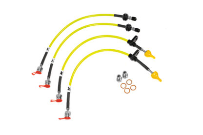<li>Long Lasting- PVC outer and Stainless-Steel end fittings will outlast the standard Mild Steel and rubber lines many times</li>