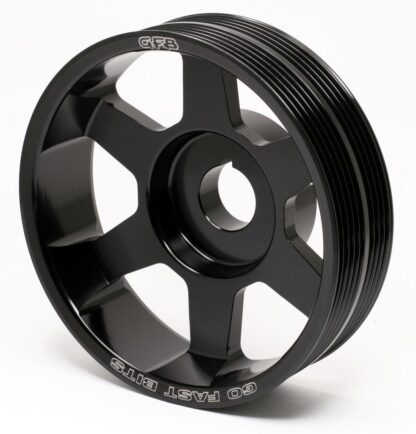 We have re-designed our WRX lightweight pulley to provide even more benefits.