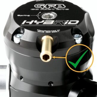 GFB 6215 GFB BOV-to-AN-4 Male Flare Vacuum Adaptor GFB Blow Off Valve Conversion