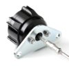 meaning exhaust backpressure cannot override the flap position as easily