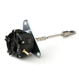 The WGA is a high-performance internal wastegate actuator designed to improve boost control on internally wastegated turbos. By using a significantly larger diaphragm area than the OEM actuator