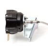 the WGA has more control authority over the wastegate flap