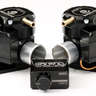 <li>Dual outlets with patented Venting Bias Adjustment - can be infinitely adjusted between full recirc (silent) and full atmosphere (loud)</li>