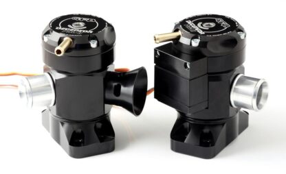 Dual outlets with patented Venting Bias Adjustment - can be infinitely adjusted between full recirc (silent) and full atmosphere (loud)