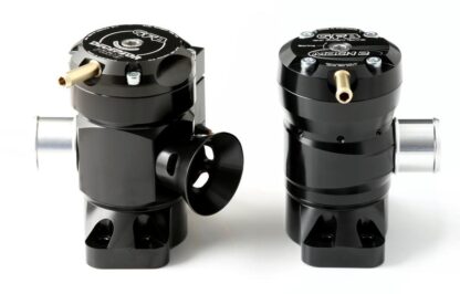 Dual outlets with patented Venting Bias Adjustment - can be infinitely adjusted between full recirc (silent) and full atmosphere (loud)