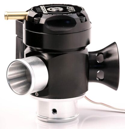 Dual outlets with patented Venting Bias Adjustment - can be infinitely adjusted between full recirc (silent) and full atmosphere (loud)