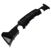 Gloss black finish to complement your vehicles paintwork