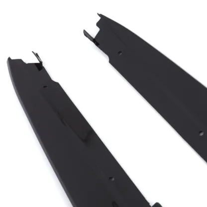 Gloss black finish to complement your vehicle's paintwork