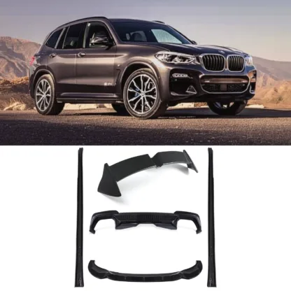 Gloss black finish to complement your BMW's paintwork