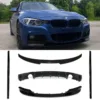 Gloss black finish to complement your BMW's paintwork