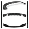 Gloss black finish to complement your BMW's paintwork