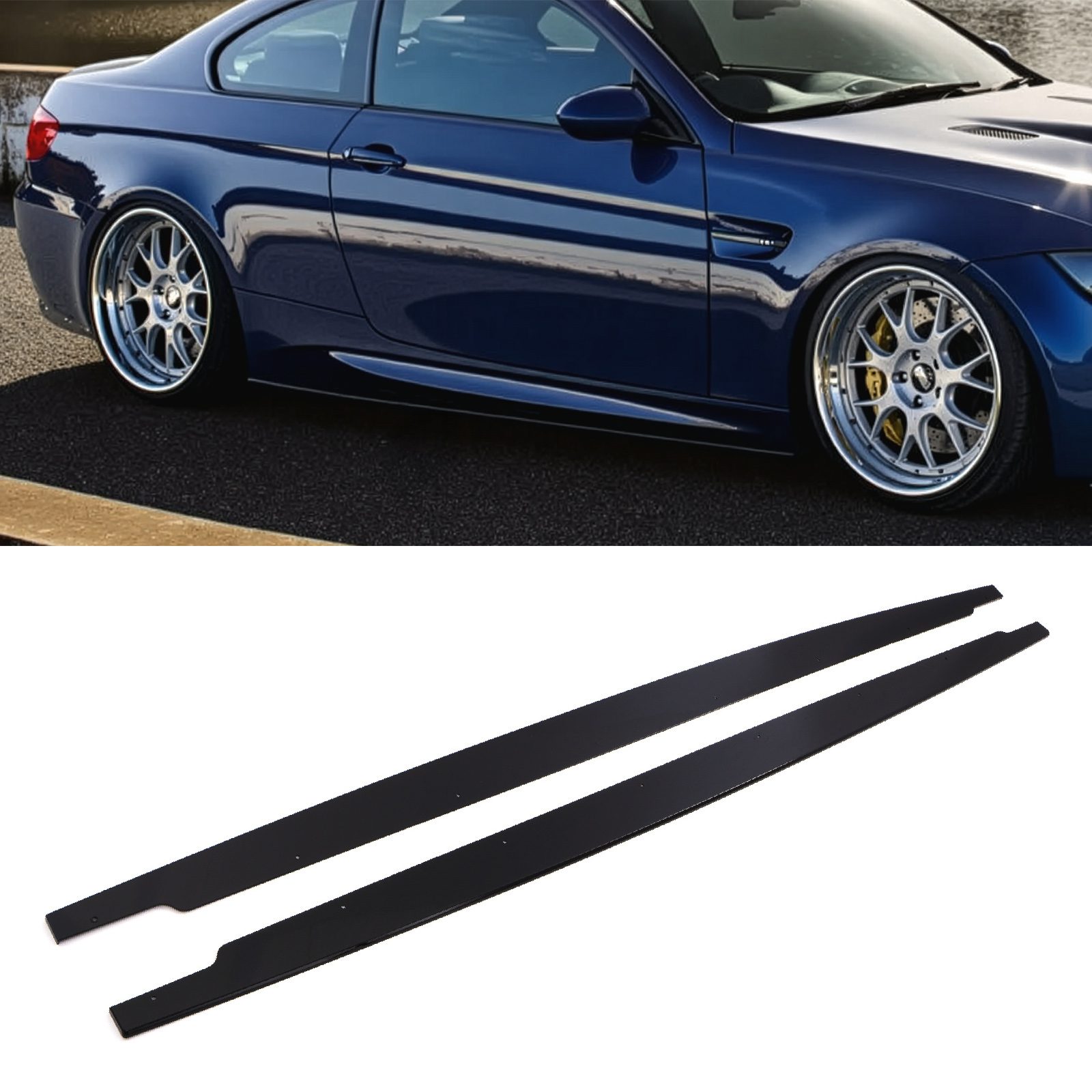 Gravity Performance side skirts are meticulously engineered to transform your BMW’s exterior. Our Gravity Performance side skirts elevate your vehicle’s aesthetics providing a more aggressive and sporty look.