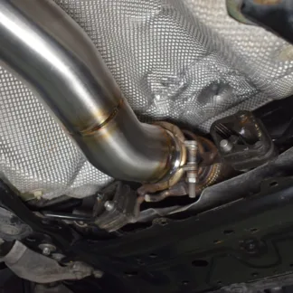 Gravity Performance GPF Delete Pipes instantly increase power by allowing exhaust gasses to exit the vehicle quicker. Our GPF Delete Pipes are designed to be direct replacements for the OEM part