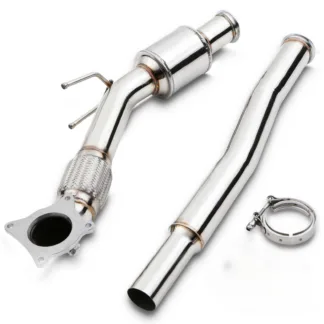 Gravity Performance Exhaust Systems are designed in house to fit OEM mounting points for perfect fitment to your vehicle. Our Gravity Performance Exhausts greatly enhances the sound with a captivating exhaust note while also increasing performance.