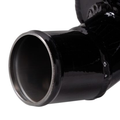 Coated black for improved heat dissipation properties.