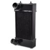 High flowing handmade welded intercooler with hand welded end tanks.