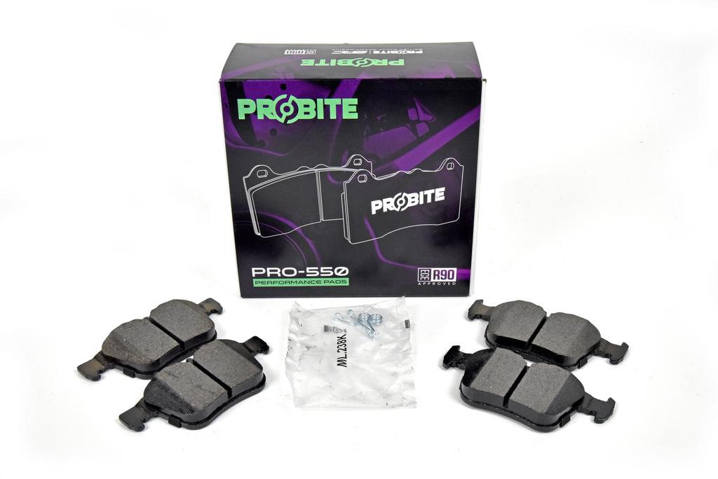 our pads redefine braking performance.Imagine a pad that not only increases friction but also maintains stable performance across a broad temperature range. With the PRO-550