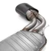 Gravity Performance tailpipe conversion kits are designed to replace the rear section of your OE exhaust with dual exit pipes. Our Gravity Performance exhaust conversion fits with RS3 style diffusers to give your vehicle a full RS3 look.