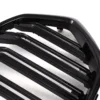 Gloss black finish to complement your BMW's paintwork