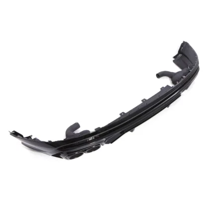 Quad exit diffuser to accommodate the included exhaust tips