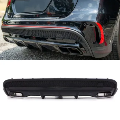 Gravity Performance rear diffusers are specifically designed to improve your GLA 45's aesthetics with distinctive styling. Our rear diffusers complement your GLA's other styling elements and pair well with our range of splitters and side skirts.