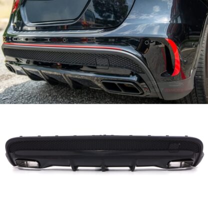 Gravity Performance rear diffusers are specifically designed to improve your GLA 45's aesthetics with distinctive styling. Our rear diffusers complement your GLA's other styling elements and pair well with our range of splitters and side skirts.