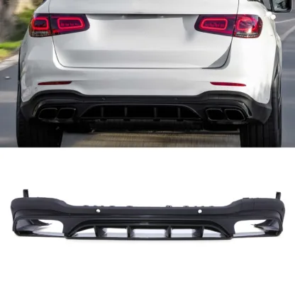 Gravity Performance rear diffusers are specifically designed to improve your GLC aesthetics with distinctive styling. Our rear diffusers complement your GLC other styling elements and pair well with our range of splitters and side skirts.